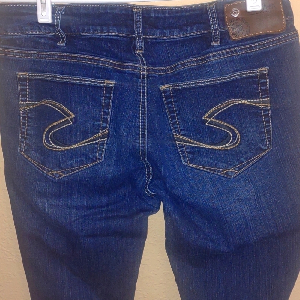 Silver Suki Jeggings Size 30 - Picture 9 of 10